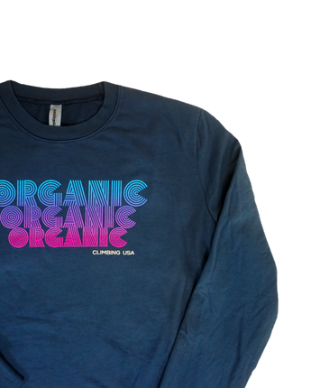 Pigment Dyed Roller Print Crew Sweatshirt