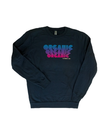 Pigment Dyed Roller Print Crew Sweatshirt
