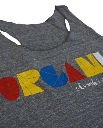 Raw Edge Block Tank- Womens